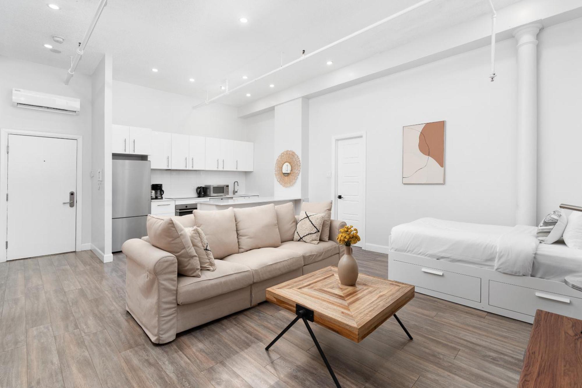 Boutique Lofts Notre Dame - Vieux Montreal 아파트 객실 사진