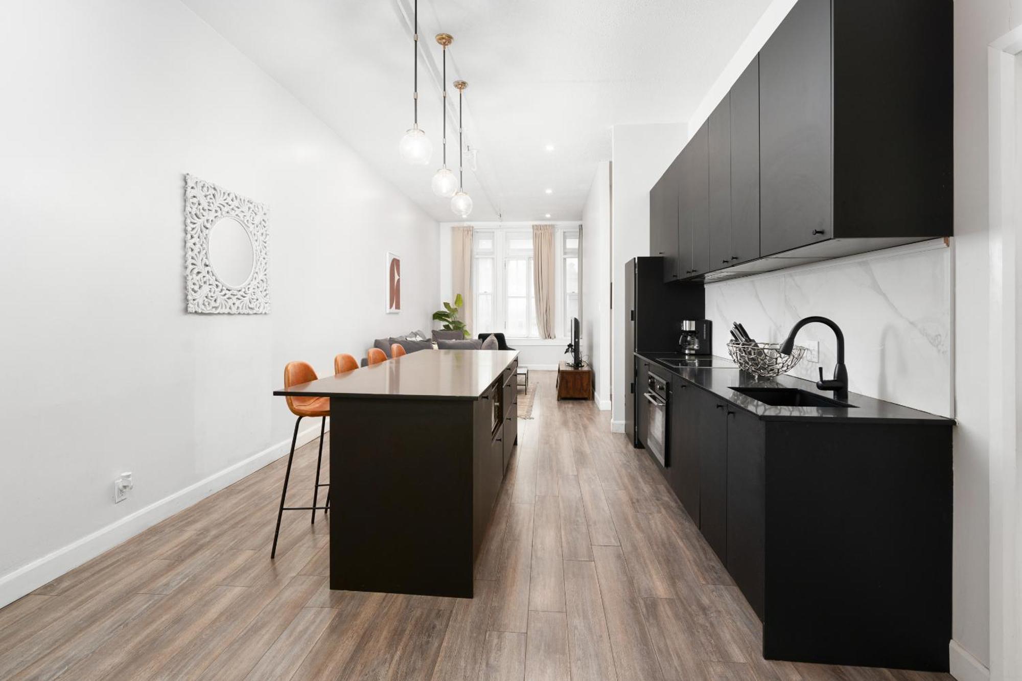 Boutique Lofts Notre Dame - Vieux Montreal 아파트 객실 사진